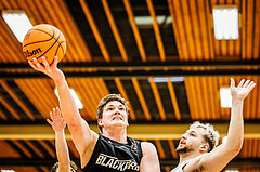 Basketball, Basketball Zweite Liga 2023/24, Grunddurchgang 18.Runde, Mattersburg Rocks, Güssing Blackbirds, Sebastian Koch (5)