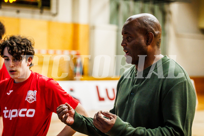 Basketball, Basketball Zweite Liga 2023/24, Grunddurchgang 18.Runde, Mattersburg Rocks, Güssing Blackbirds, James WILLIAMS (Headcoach)