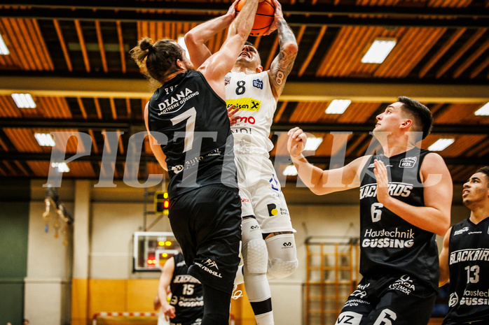 Basketball, Basketball Zweite Liga 2023/24, Grunddurchgang 18.Runde, Mattersburg Rocks, Güssing Blackbirds, Petar Zivkovic (8)