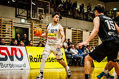 Basketball, Basketball Zweite Liga 2023/24, Grunddurchgang 18.Runde, Mattersburg Rocks, Güssing Blackbirds, Julian Alper (10)