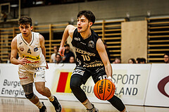Basketball, Basketball Zweite Liga 2023/24, Grunddurchgang 18.Runde, Mattersburg Rocks, Güssing Blackbirds, Tobias Kopcsandy (10)
