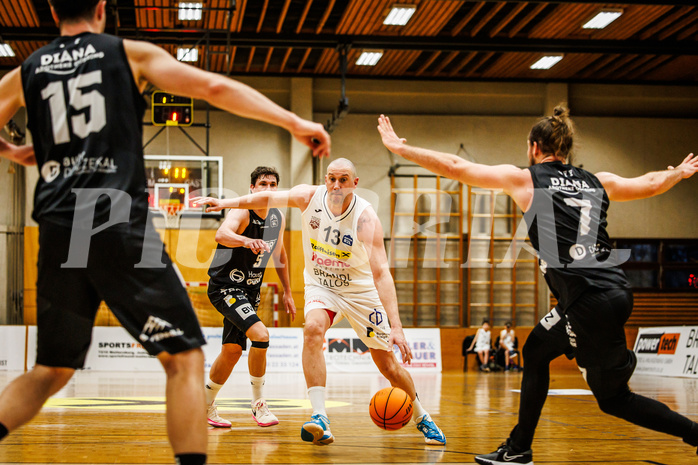Basketball, Basketball Zweite Liga 2023/24, Grunddurchgang 18.Runde, Mattersburg Rocks, Güssing Blackbirds, Corey Hallett (13)