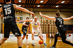 Basketball, Basketball Zweite Liga 2023/24, Grunddurchgang 18.Runde, Mattersburg Rocks, Güssing Blackbirds, Corey Hallett (13)