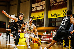 Basketball, Basketball Zweite Liga 2023/24, Grunddurchgang 18.Runde, Mattersburg Rocks, Güssing Blackbirds, Julian Alper (10)