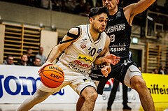 Basketball, Basketball Zweite Liga 2023/24, Grunddurchgang 18.Runde, Mattersburg Rocks, Güssing Blackbirds, Julian Alper (10)