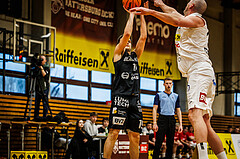 Basketball, Basketball Zweite Liga 2023/24, Grunddurchgang 18.Runde, Mattersburg Rocks, Güssing Blackbirds, Jakob Ernst (19)