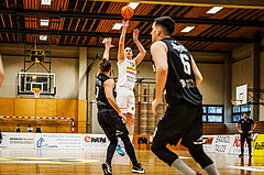 Basketball, Basketball Zweite Liga 2023/24, Grunddurchgang 18.Runde, Mattersburg Rocks, Güssing Blackbirds, Corey Hallett (13)