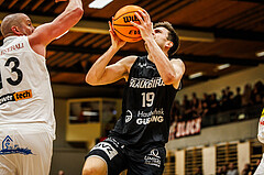 Basketball, Basketball Zweite Liga 2023/24, Grunddurchgang 18.Runde, Mattersburg Rocks, Güssing Blackbirds, Jakob Ernst (19)