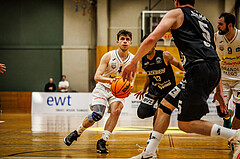 Basketball, Basketball Zweite Liga 2023/24, Grunddurchgang 18.Runde, Mattersburg Rocks, Güssing Blackbirds, Nikolaus Bugnyar (4)