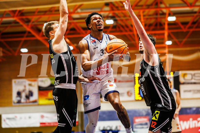 Basketball, Basketball Austria Cup 2024/25, Cup Play In, BBC Nord Dragonz, Fürstenfeld Panthers, Rayshawn Mart (3)