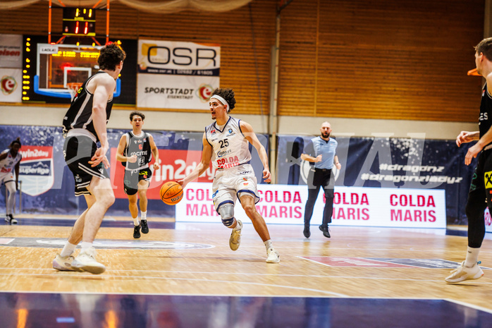 Basketball, Basketball Austria Cup 2024/25, Cup Play In, BBC Nord Dragonz, Fürstenfeld Panthers, Lukas Hahn (25)