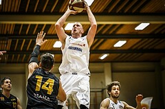 Basketball, 2.Bundesliga, Grunddurchgang 13.Runde, Mattersburg Rocks, Jennersdorf Blackbirds, Corey HALETT (16)