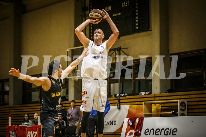 Basketball, 2.Bundesliga, Grunddurchgang 13.Runde, Mattersburg Rocks, Jennersdorf Blackbirds, Corey HALETT (16)