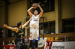 Basketball, 2.Bundesliga, Grunddurchgang 13.Runde, Mattersburg Rocks, Jennersdorf Blackbirds, Corey HALETT (16)