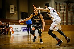 Basketball, 2.Bundesliga, Grunddurchgang 13.Runde, Mattersburg Rocks, Jennersdorf Blackbirds, Luka Gaspar (18)