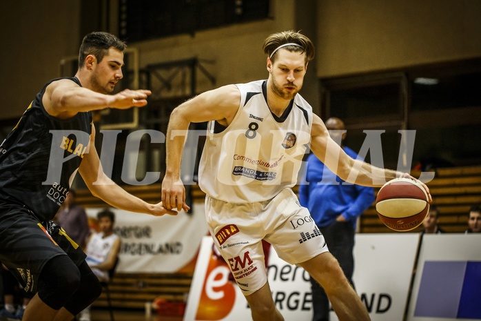 Basketball, 2.Bundesliga, Grunddurchgang 13.Runde, Mattersburg Rocks, Jennersdorf Blackbirds, Maximilian HÜBNER (8)