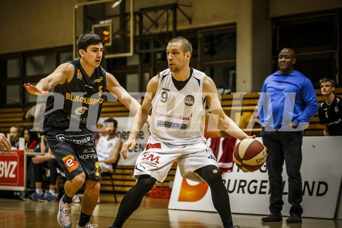 Basketball, 2.Bundesliga, Grunddurchgang 13.Runde, Mattersburg Rocks, Jennersdorf Blackbirds, Arnis SERVUTS (9)