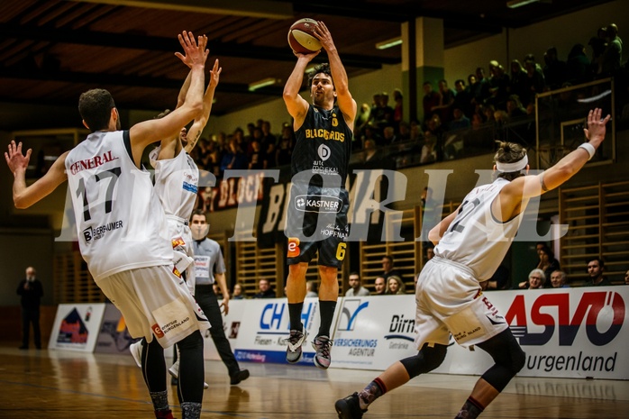 Basketball, 2.Bundesliga, Grunddurchgang 13.Runde, Mattersburg Rocks, Jennersdorf Blackbirds, Stefan Ulreich (6)