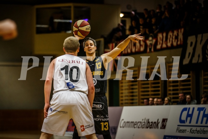 Basketball, 2.Bundesliga, Grunddurchgang 13.Runde, Mattersburg Rocks, Jennersdorf Blackbirds, Philipp Horvath (13)