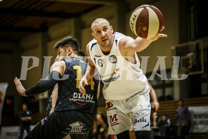 Basketball, 2.Bundesliga, Grunddurchgang 13.Runde, Mattersburg Rocks, Jennersdorf Blackbirds, Corey HALETT (16)