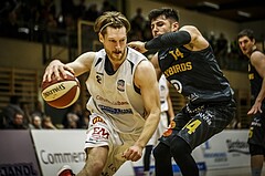 Basketball, 2.Bundesliga, Grunddurchgang 13.Runde, Mattersburg Rocks, Jennersdorf Blackbirds, Maximilian HÜBNER (8)