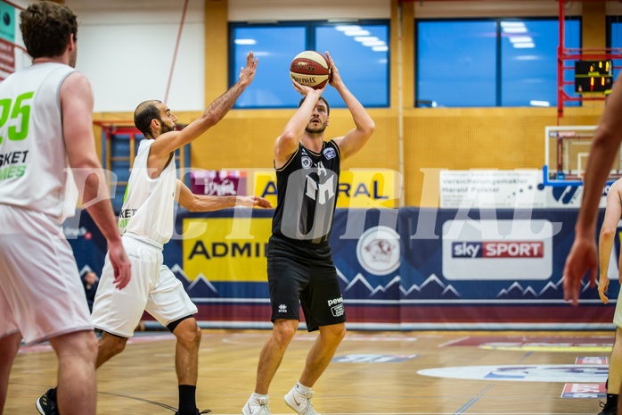Basketball, Basketball Zweite Liga, Grunddurchgang 5.Runde, Basket Flames, Wörthersee Piraten, Maximilian Kunovjanek (14)