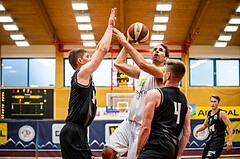 Basketball, Basketball Zweite Liga, Grunddurchgang 5.Runde, Basket Flames, Wörthersee Piraten, Fabricio Vay (22)