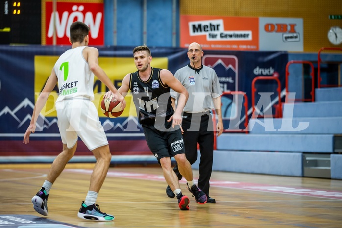 Basketball, Basketball Zweite Liga, Grunddurchgang 5.Runde, Basket Flames, Wörthersee Piraten, Ziga Erculj (4)