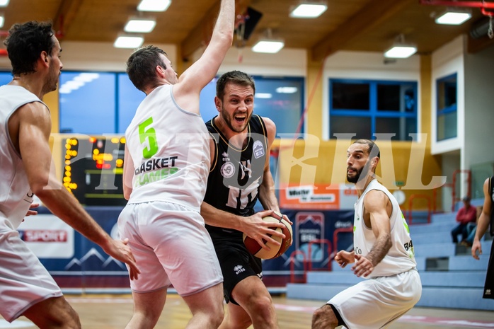 Basketball, Basketball Zweite Liga, Grunddurchgang 5.Runde, Basket Flames, Wörthersee Piraten, Maximilian Kunovjanek (14)