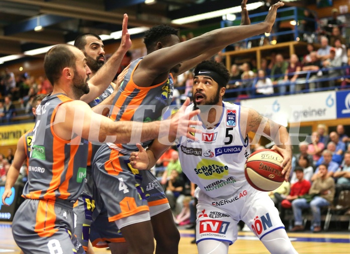 Basketball Basketball Superliga 2019/20, Grunddurchgang 4.Runde Gmunden Swans vs. Klosterneuburg Dukes


