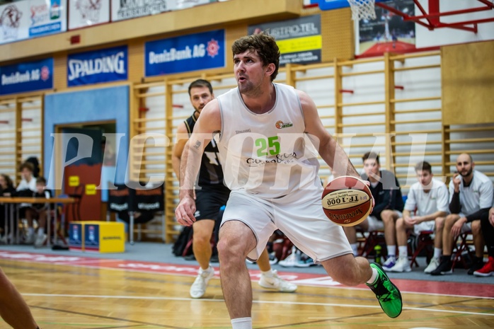 Basketball, Basketball Zweite Liga, Grunddurchgang 5.Runde, Basket Flames, Wörthersee Piraten, Justin Vallejo (25)