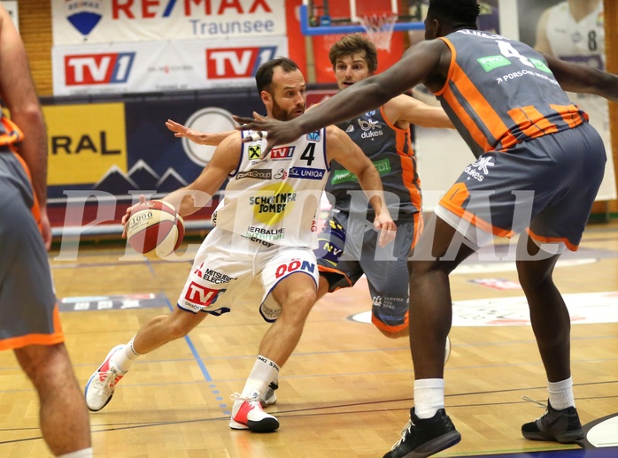 Basketball Basketball Superliga 2019/20, Grunddurchgang 4.Runde Gmunden Swans vs. Klosterneuburg Dukes


