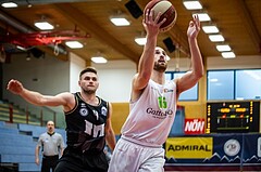 Basketball, Basketball Zweite Liga, Grunddurchgang 5.Runde, Basket Flames, Wörthersee Piraten, Ben Seipt (16)