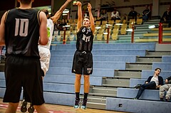 Basketball, Basketball Zweite Liga, Grunddurchgang 5.Runde, Basket Flames, Wörthersee Piraten, Lukas Simoner (7)