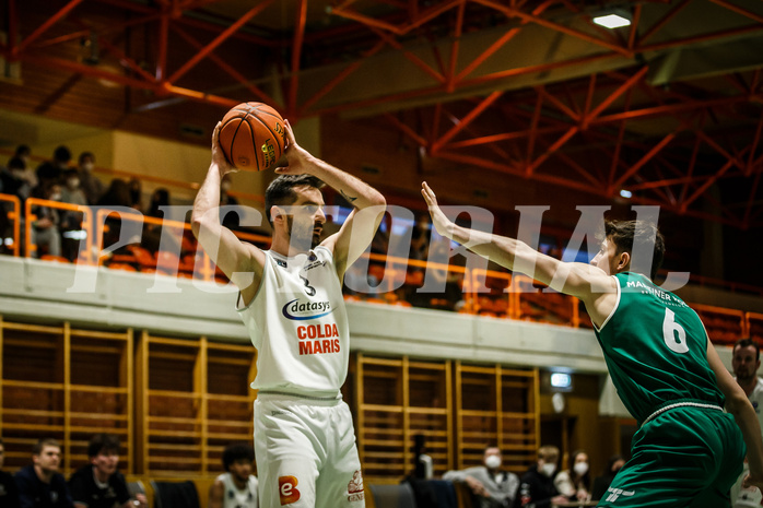 Basketball, Basketball Zweite Liga, Grunddurchgang 15.Runde, BBC Nord Dragonz, Future Team Steiermark, Petar Cosic (3)
