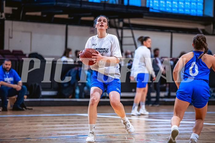 Basketball Basketball Damen Superliga 2021/22, Grunddurchgang 11.Runde Basket Flames vs. Vienna D.C. Timberwolves
