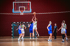 Basketball Basketball Damen Superliga 2021/22, Grunddurchgang 11.Runde Basket Flames vs. Vienna D.C. Timberwolves
