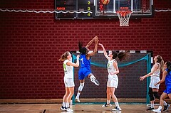 Basketball Basketball Damen Superliga 2021/22, Grunddurchgang 11.Runde Basket Flames vs. Vienna D.C. Timberwolves
