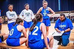 Basketball Basketball Damen Superliga 2021/22, Grunddurchgang 11.Runde Basket Flames vs. Vienna D.C. Timberwolves
