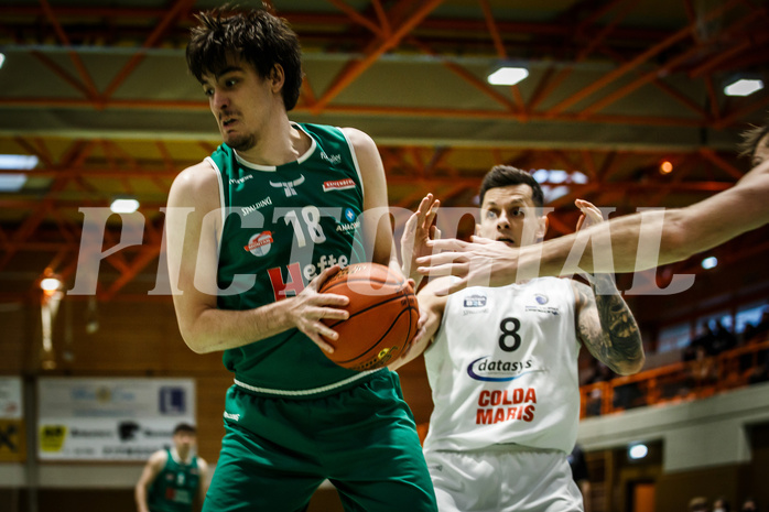 Basketball, Basketball Zweite Liga, Grunddurchgang 15.Runde, BBC Nord Dragonz, Future Team Steiermark, Aron Hotovic (18)