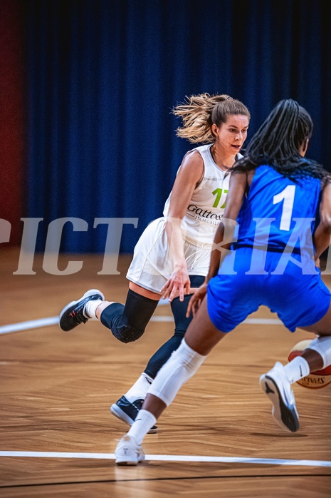 Basketball Basketball Damen Superliga 2021/22, Grunddurchgang 11.Runde Basket Flames vs. Vienna D.C. Timberwolves
