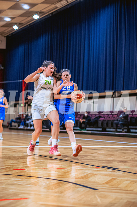 Basketball Basketball Damen Superliga 2021/22, Grunddurchgang 11.Runde Basket Flames vs. Vienna D.C. Timberwolves
