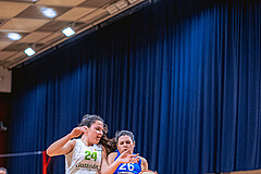 Basketball Basketball Damen Superliga 2021/22, Grunddurchgang 11.Runde Basket Flames vs. Vienna D.C. Timberwolves

