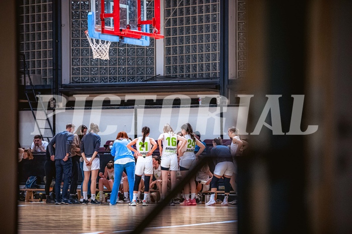 Basketball Basketball Damen Superliga 2021/22, Grunddurchgang 11.Runde Basket Flames vs. Vienna D.C. Timberwolves
