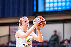 Basketball Basketball Damen Superliga 2021/22, Grunddurchgang 11.Runde Basket Flames vs. Vienna D.C. Timberwolves
