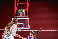 Basketball Basketball Damen Superliga 2021/22, Grunddurchgang 11.Runde Basket Flames vs. Vienna D.C. Timberwolves
