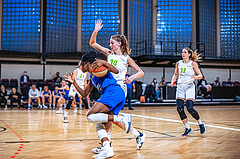 Basketball Basketball Damen Superliga 2021/22, Grunddurchgang 11.Runde Basket Flames vs. Vienna D.C. Timberwolves
