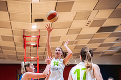 Basketball Basketball Damen Superliga 2021/22, Grunddurchgang 11.Runde Basket Flames vs. Vienna D.C. Timberwolves
