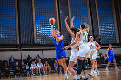 Basketball Basketball Damen Superliga 2021/22, Grunddurchgang 11.Runde Basket Flames vs. Vienna D.C. Timberwolves
