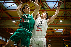 Basketball, Basketball Zweite Liga, Grunddurchgang 15.Runde, BBC Nord Dragonz, Future Team Steiermark, Daniel Grgic (11)